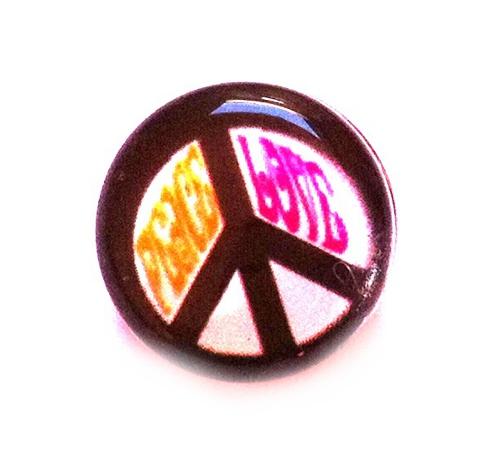 Chunks+Buttons+Druckknöpfe+Click+Button+für+Lederarmband+Chunk+Edelstahl+Armband+Symbol+Peace