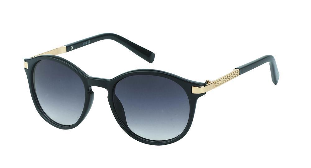 Sonnenbrille+Damen+Brille+400UV+Schlüssellochsteg+zweifarbig+Wabenmuster+Metall