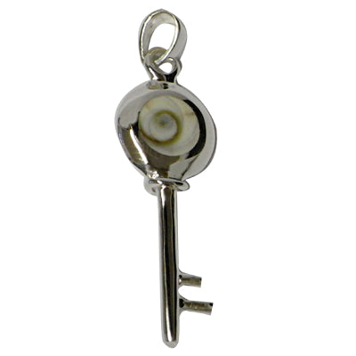 Shivaauge+Silberanhänger+Schlüssel+Anhänger+925+Silber