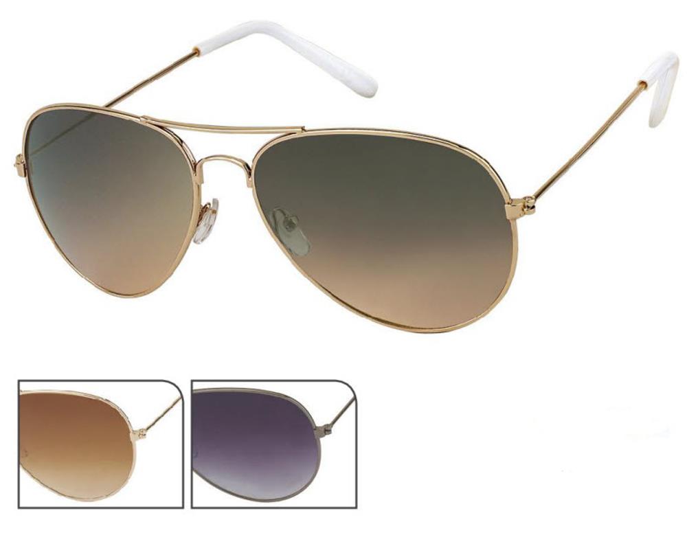 Sonnenbrille+Pilotenbrille+400+UV+getönt+grün+rosa+lila+braun+Metallgestell