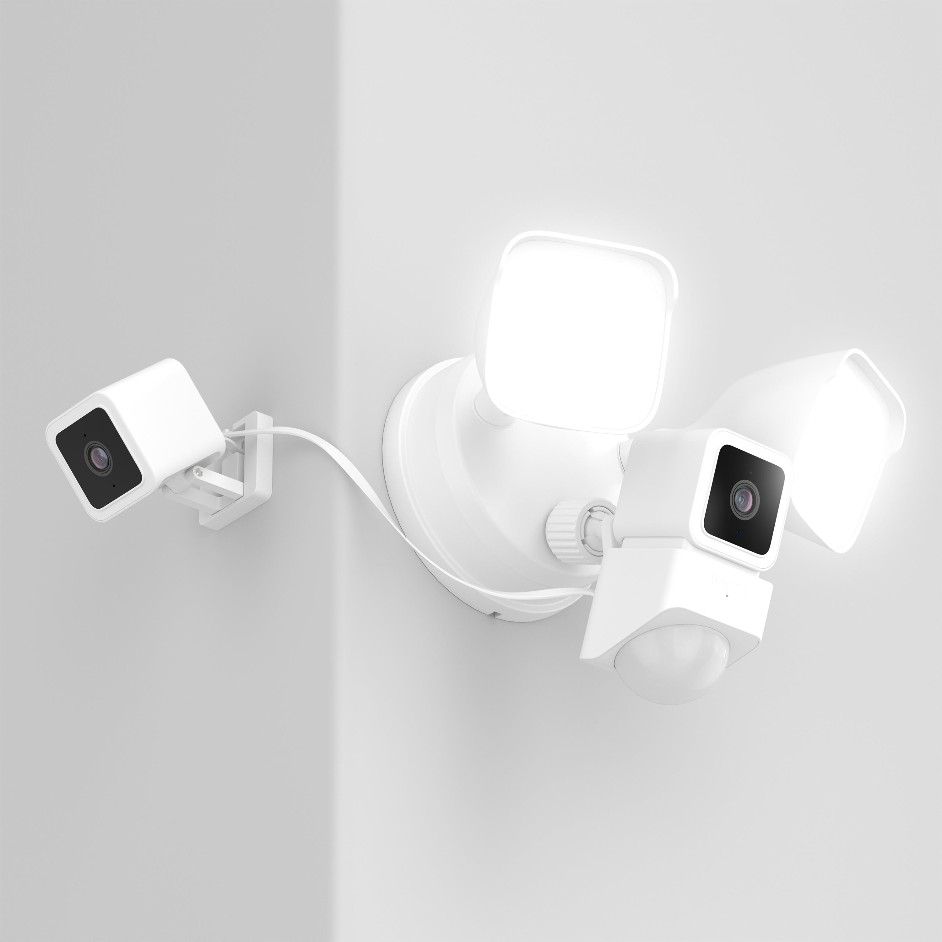 flood light motion sensor camera