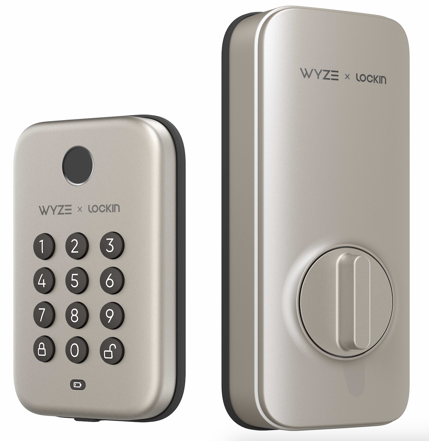 Photos - Electric Lock Wyze Lock Bolt - Satin Nickel WLCKB1-S 