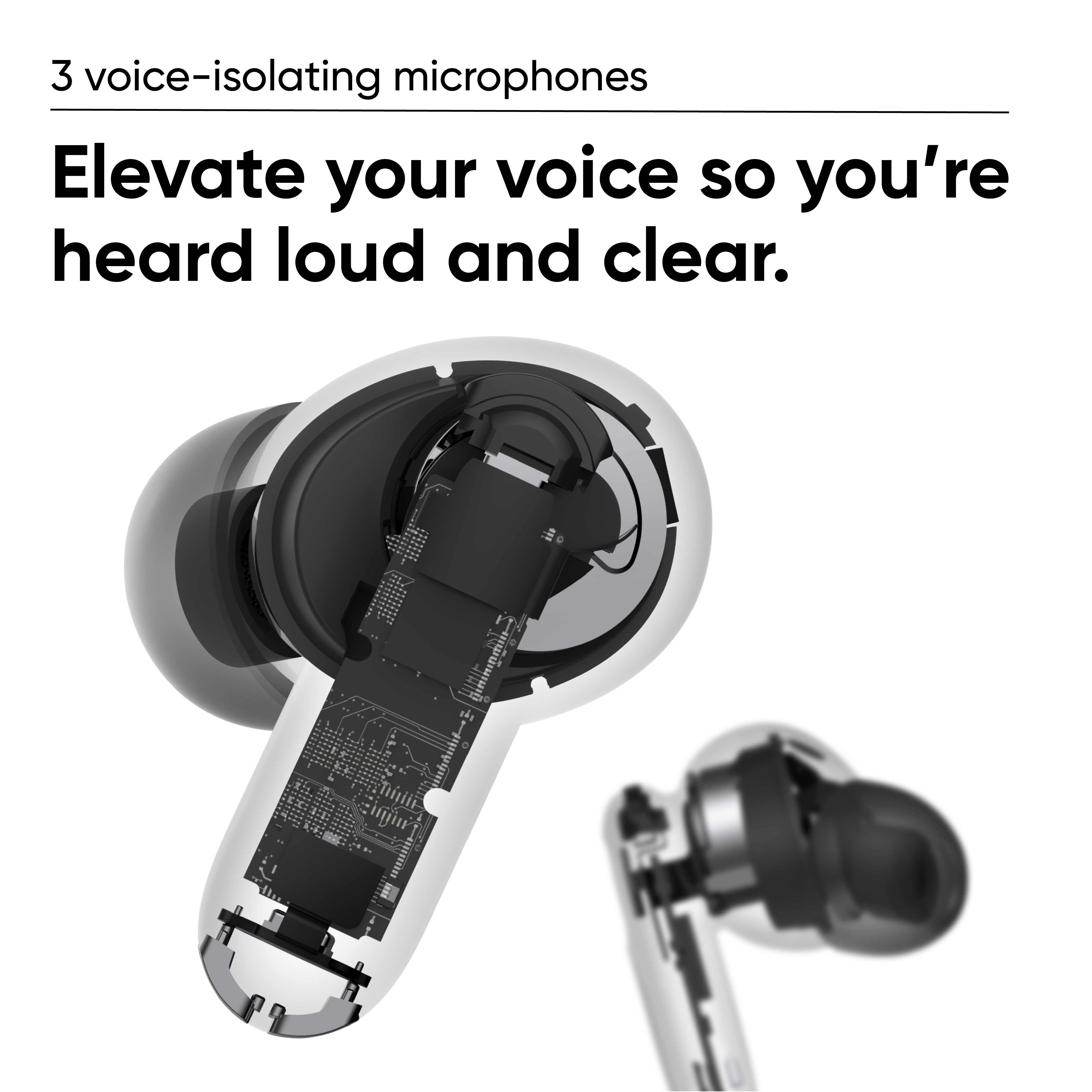 noise cancelling earbuds that allow voices