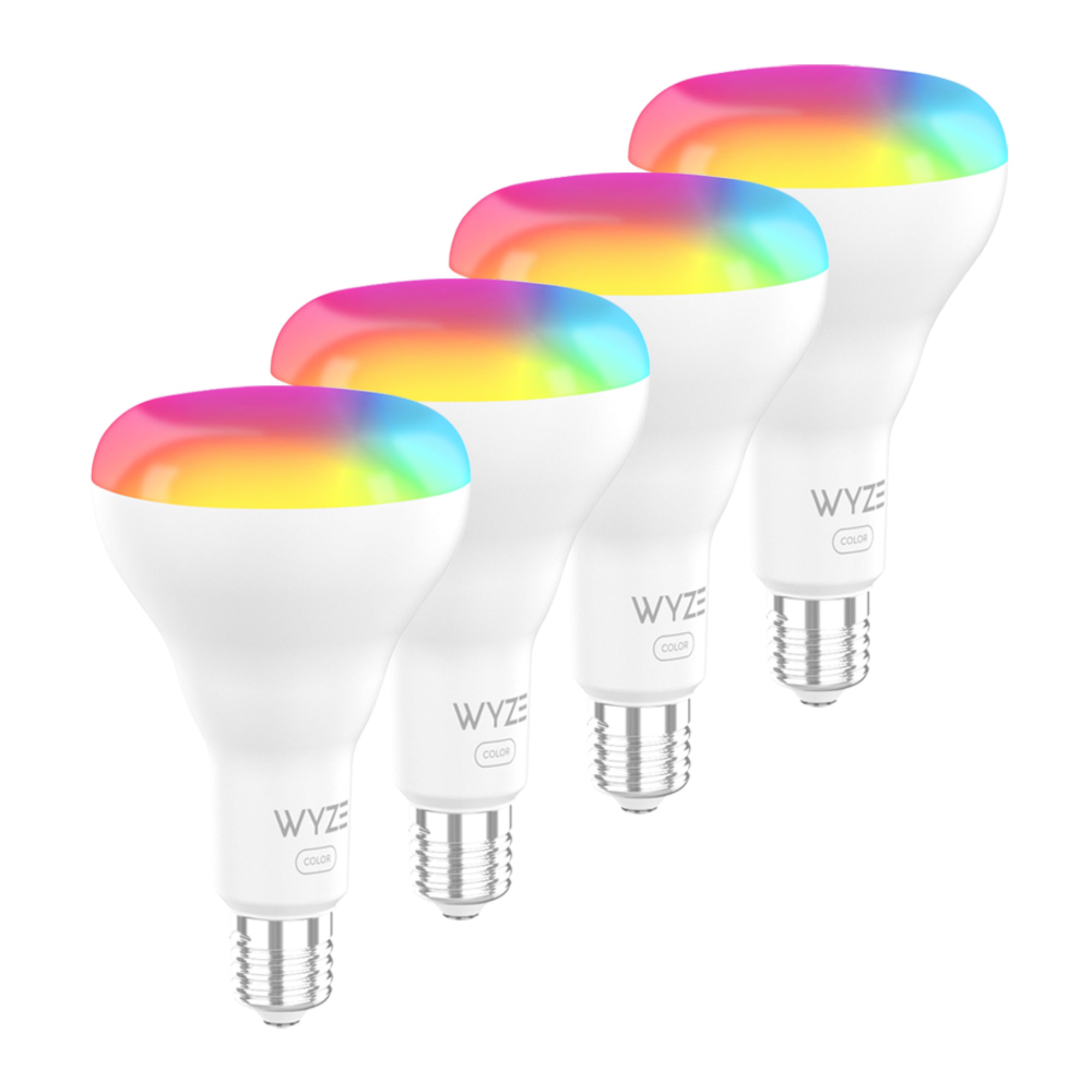 Photos - Light Bulb Wyze Bulb Color BR30 - 4-Pack  PVB-LPBR30C-4PK (1x4)