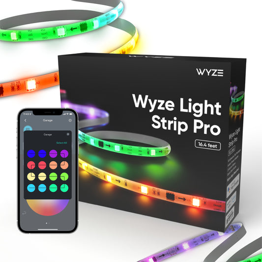 Wyze Bulb Color, 1100 Lumen WiFi RGB and Tunable White A19 Smart Bulb,  Works with Alexa and Google Assistant, Four-Pack