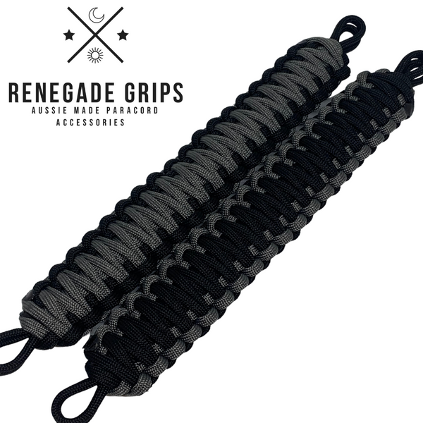 Red Back Paracord Vehicle Grips