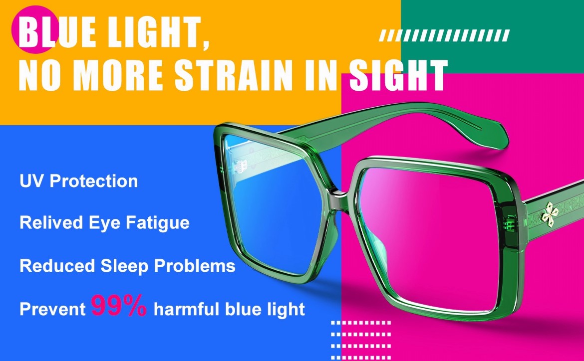 Harvard Oversized Blue Light Blocking Glasses Women Fashion Accessory-Feature_1