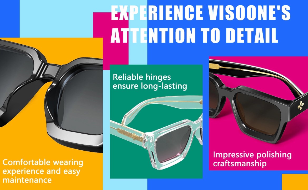 River_S Square Fashionable Anti Glare UV Protection Sunglasses Feature_3