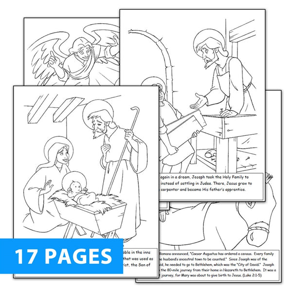 Download St Joseph Coloring Book Holy Heroes