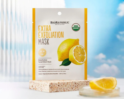 Exfoliation mask