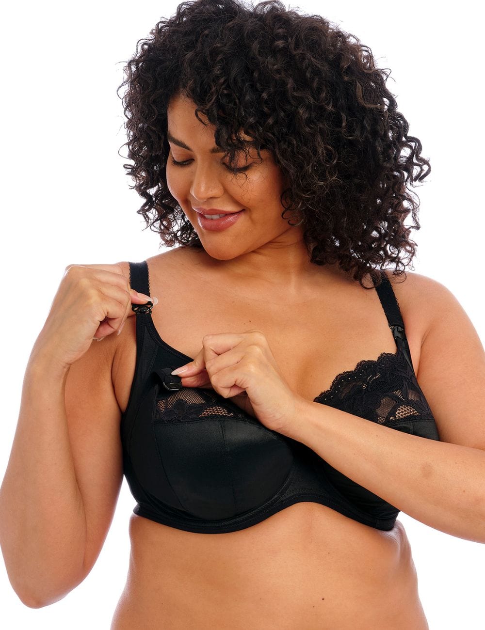 Cake Croissant Nursing Bra Black