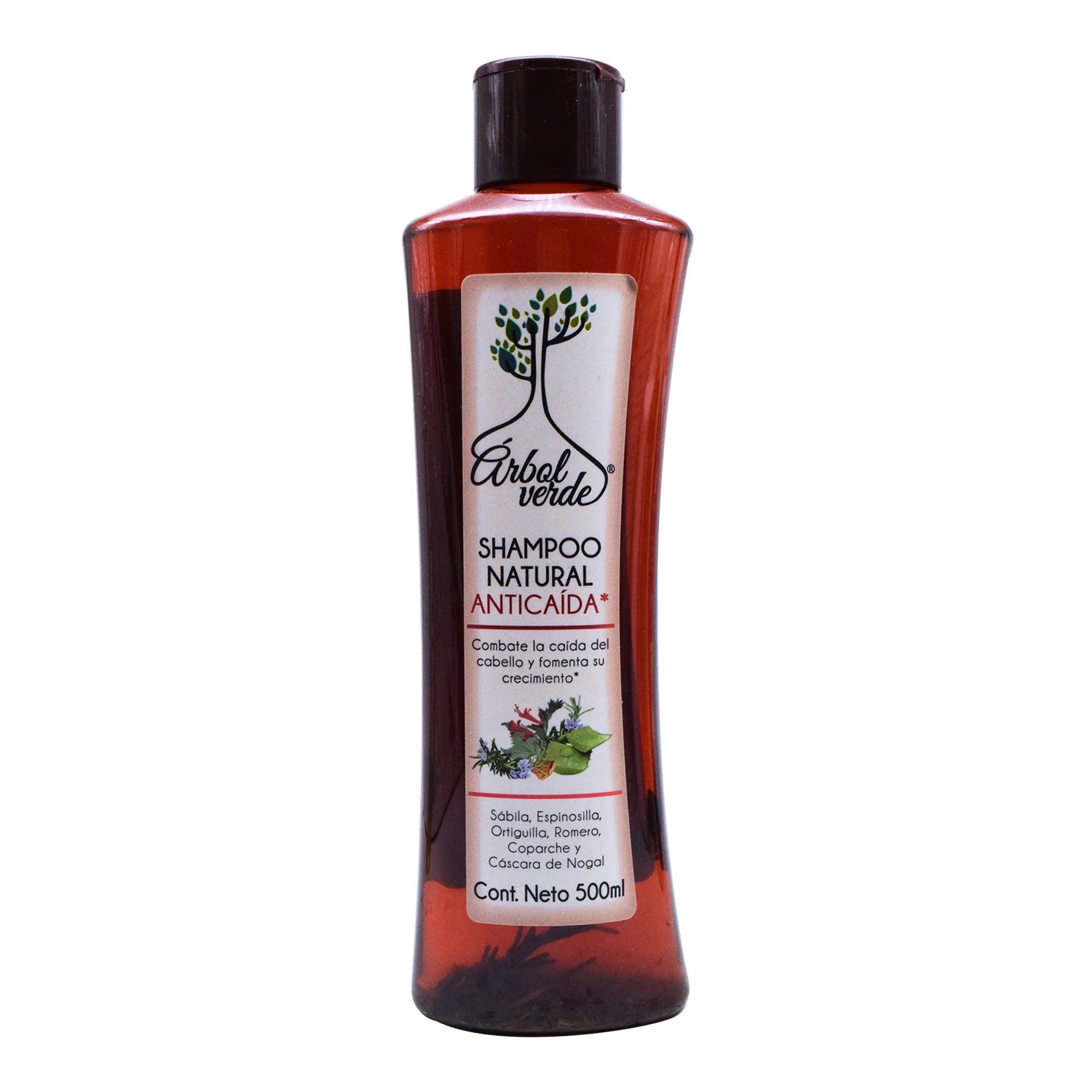 Shampoo Anticaida Natural 500 Ml Arbol Verde – Recibe Xpress