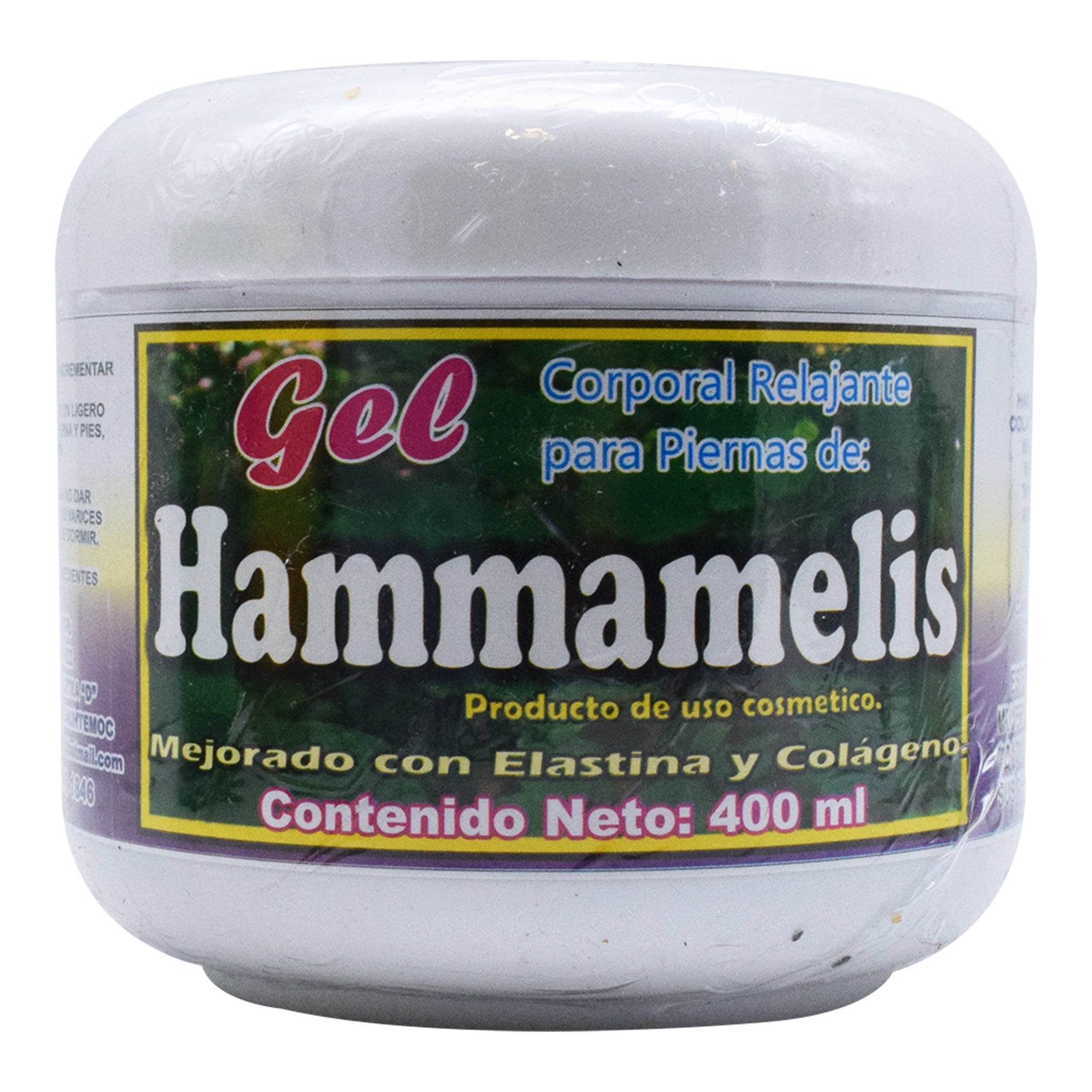 Gel Hammamelis Reforzado 400 Ml Natura Mundo Brajim – Recibe Xpress