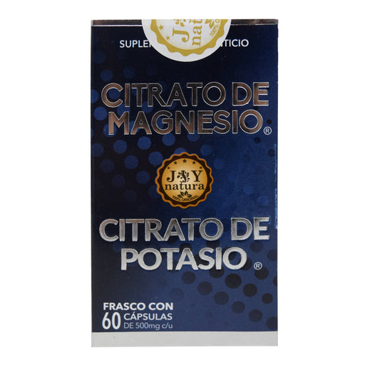 Citrato De Magnesio Y Potasio 60 Capsulas Joy Natura – Recibe Xpress