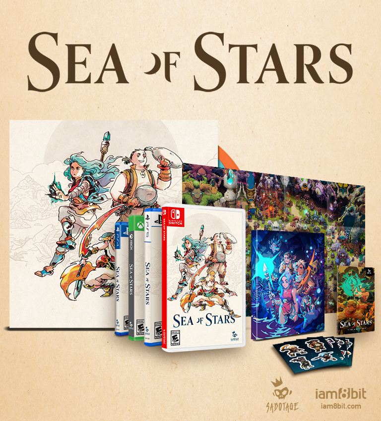 Sea of Stars (PS5) [iam8bit Exclusive Edition] – Black Screen Records