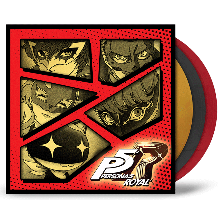 Persona 5 Essential Edition Soundtrack 4 X LP Vinyl Record Set iam8bit ...