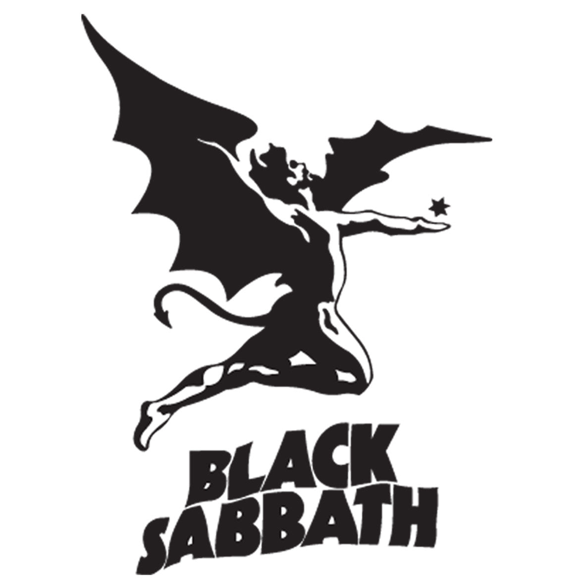 black sabbath angel logo