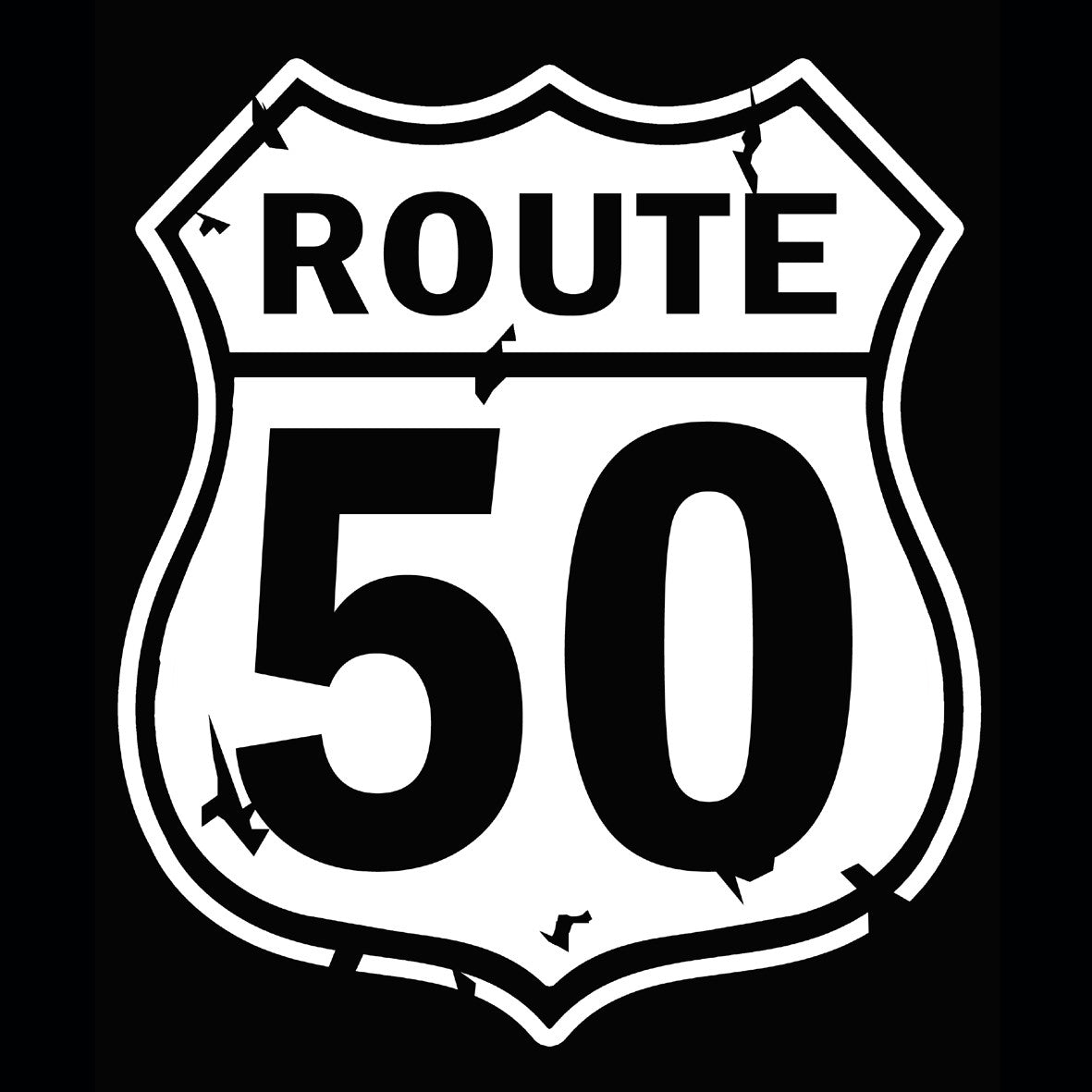 Route 50 Birthday CENTRAL T-SHIRTS