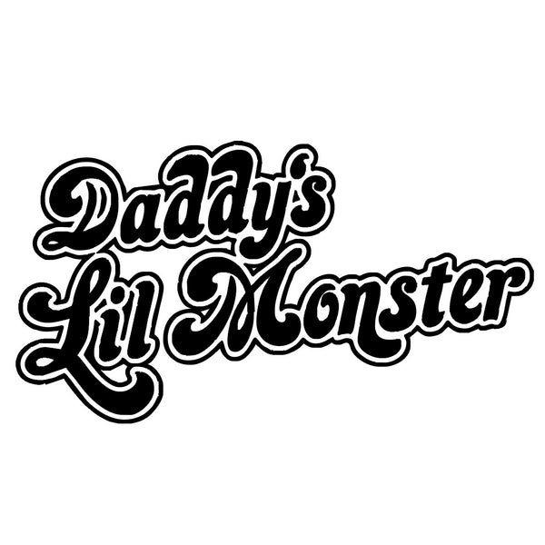 Harley Quinn Daddy Little Monster – CENTRAL T-SHIRTS