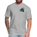 Aegis Flag/Poly T-Shirt by Next Level - heather gray