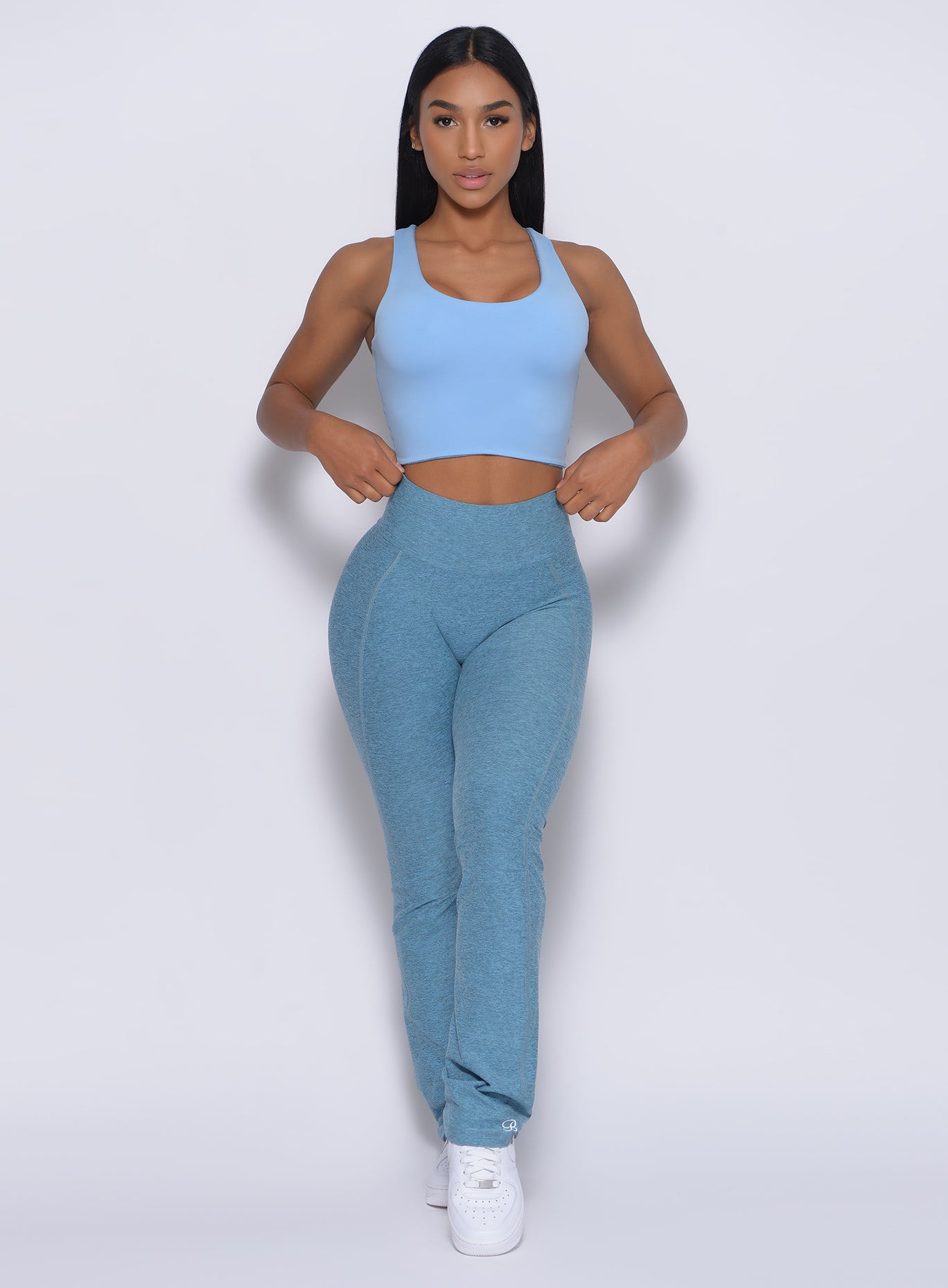 High Waist Brazilian 7/8 Leggings