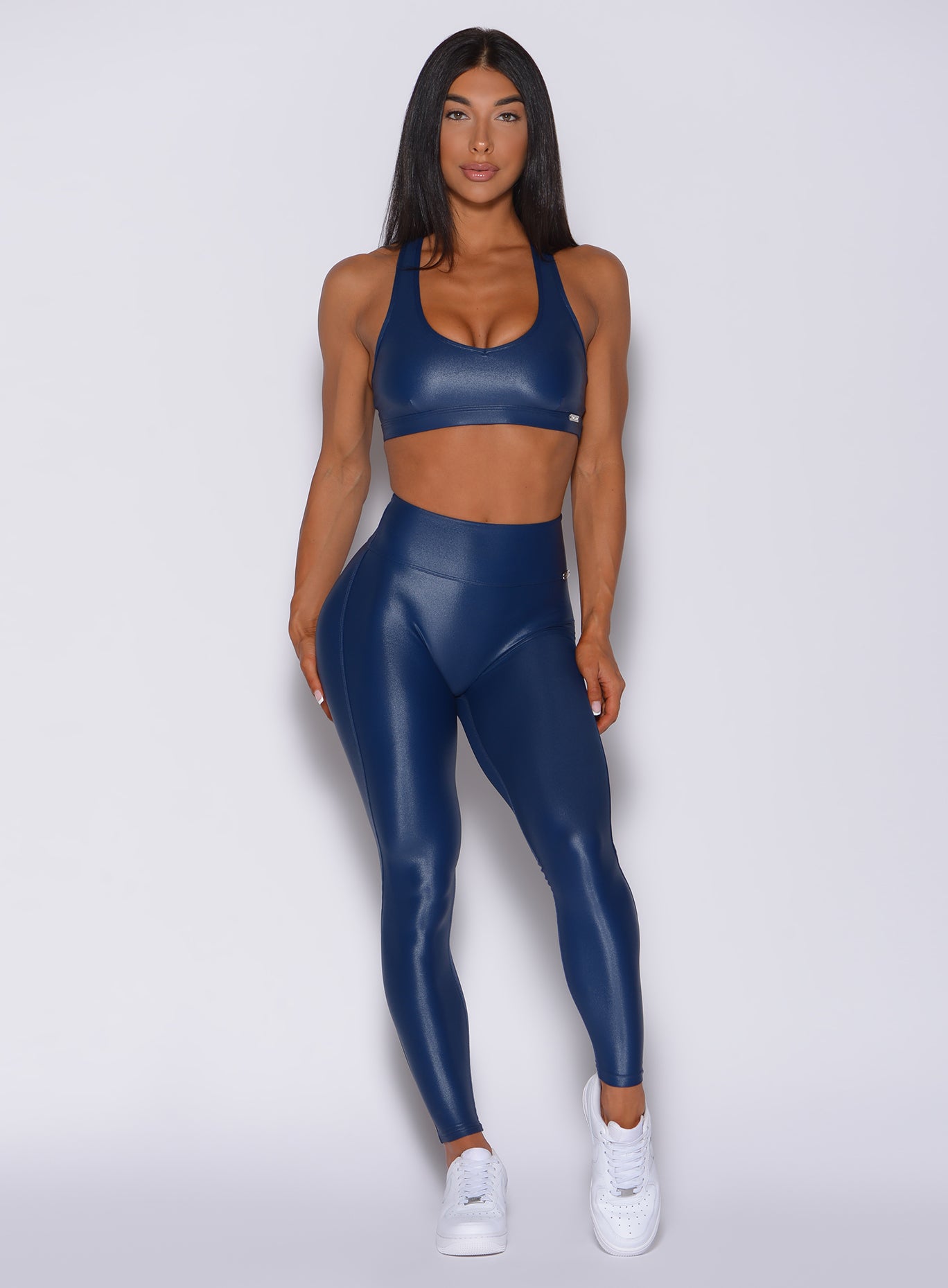 Those Gloss leggings though. Restocks in 2 weeks. Are you on our email list  to be notified? @alexisquiterio @bombshellsportswear  #bombshellsportswear
