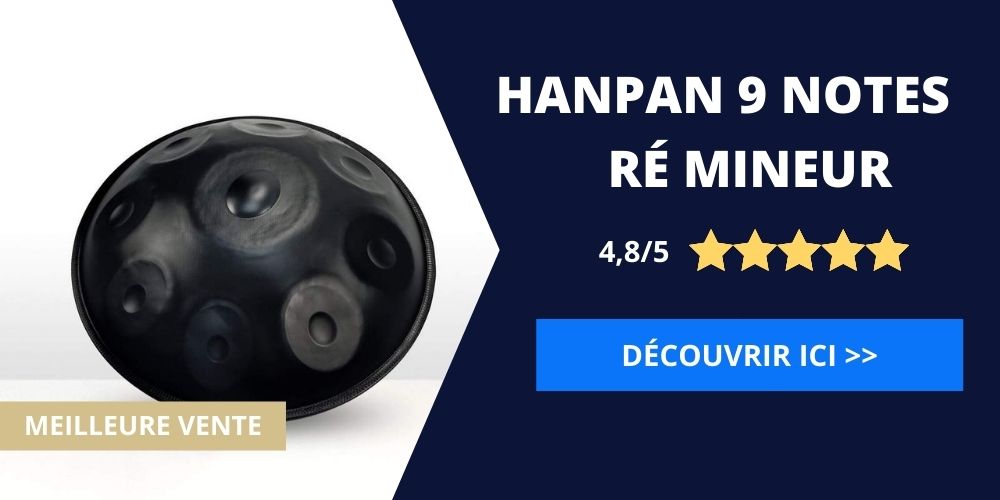 handpan 9 notes ré mineur