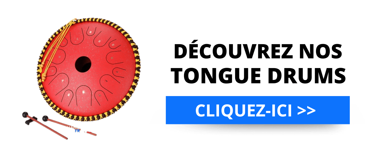 Les différentes gammes de Tongue Drum 