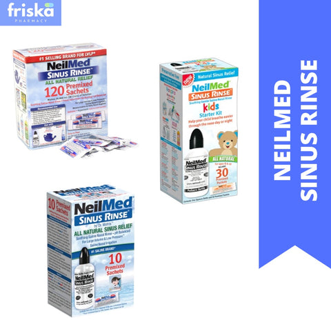 NeilMed Sinus Rinse Pediatric Starter Kit with 30 Premixed Packets