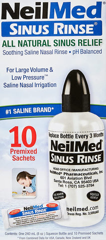 NEILMED NETI POT + 60 MIXTURE SACHET  Caring Pharmacy Official Online Store