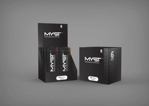 DRY TOBACCO MYST DISPOSABLE POD DEVICE