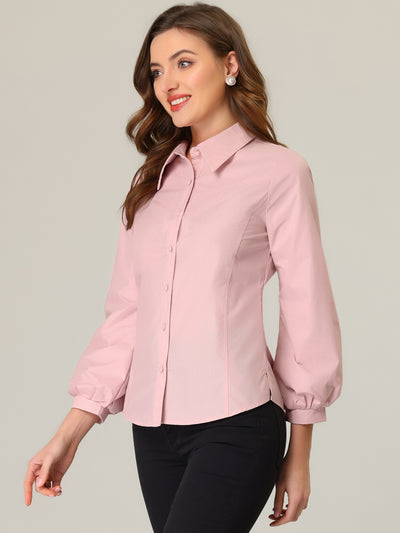 Classic Casual Women Shirts Trendy Office Blouse Tops – Allegra K