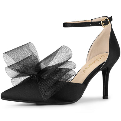 Allegra K Women's Pointed Toe Block Heel Pumps Slingback Heels : :  Clothing, Shoes & Accessories