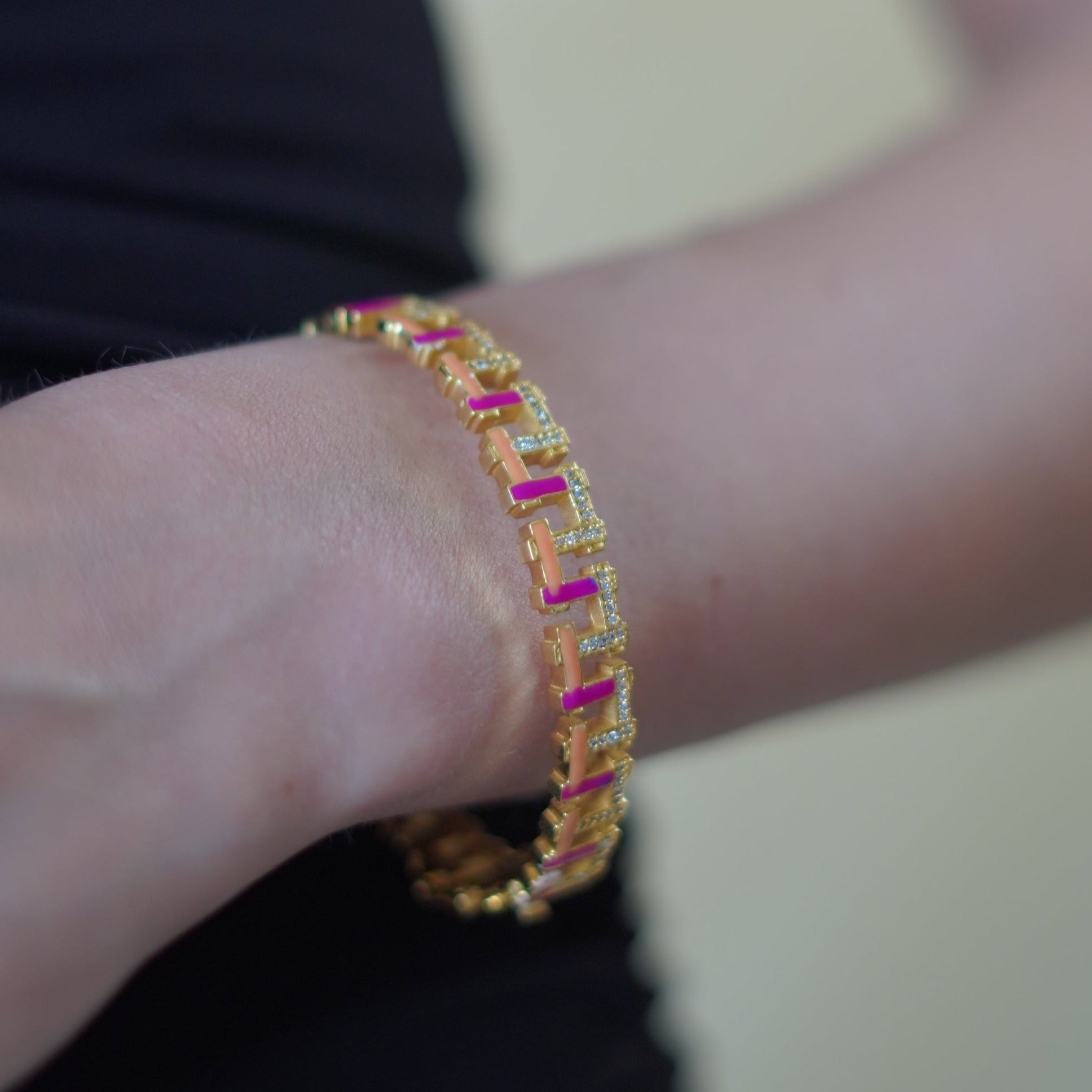 Buy Hashtag Name Bracelet, Personalized Bracelets Beads, Elastic Bead  Bracelet, Bracelet Without Claps, Colorful Beaded Bracelet, Bracelet Online  in India - Etsy