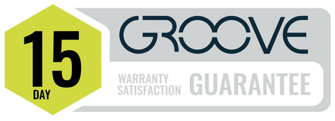 Groove 15 Day Satisfaction Guarantee Warranty Logo 