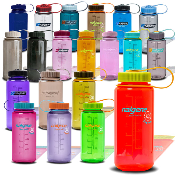 GCP Products 8 Pieces 22 Oz Sports Water Bottle Wide Mouth Canteen