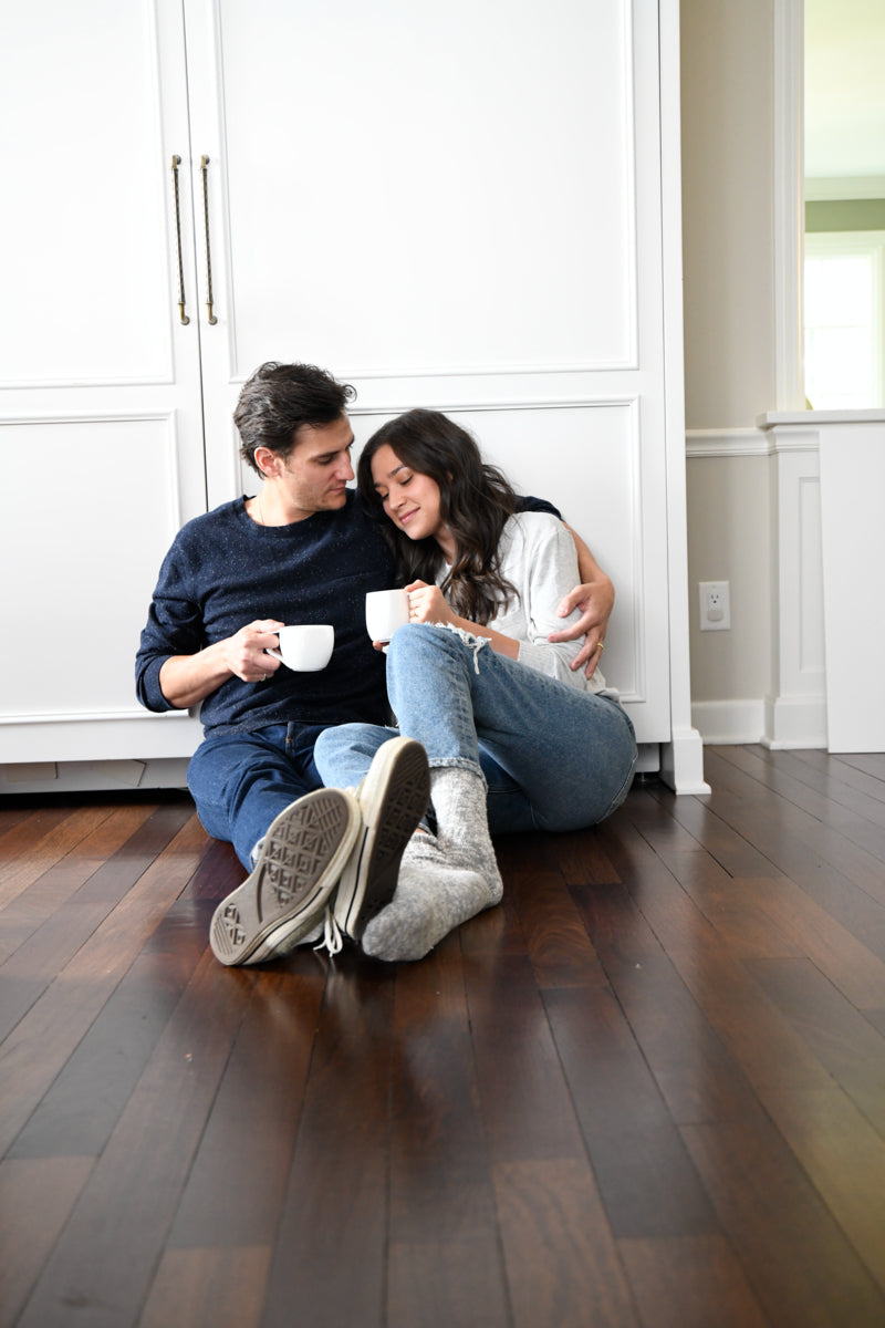 Couple Drinking Tea from ESPRO Tasting Cups