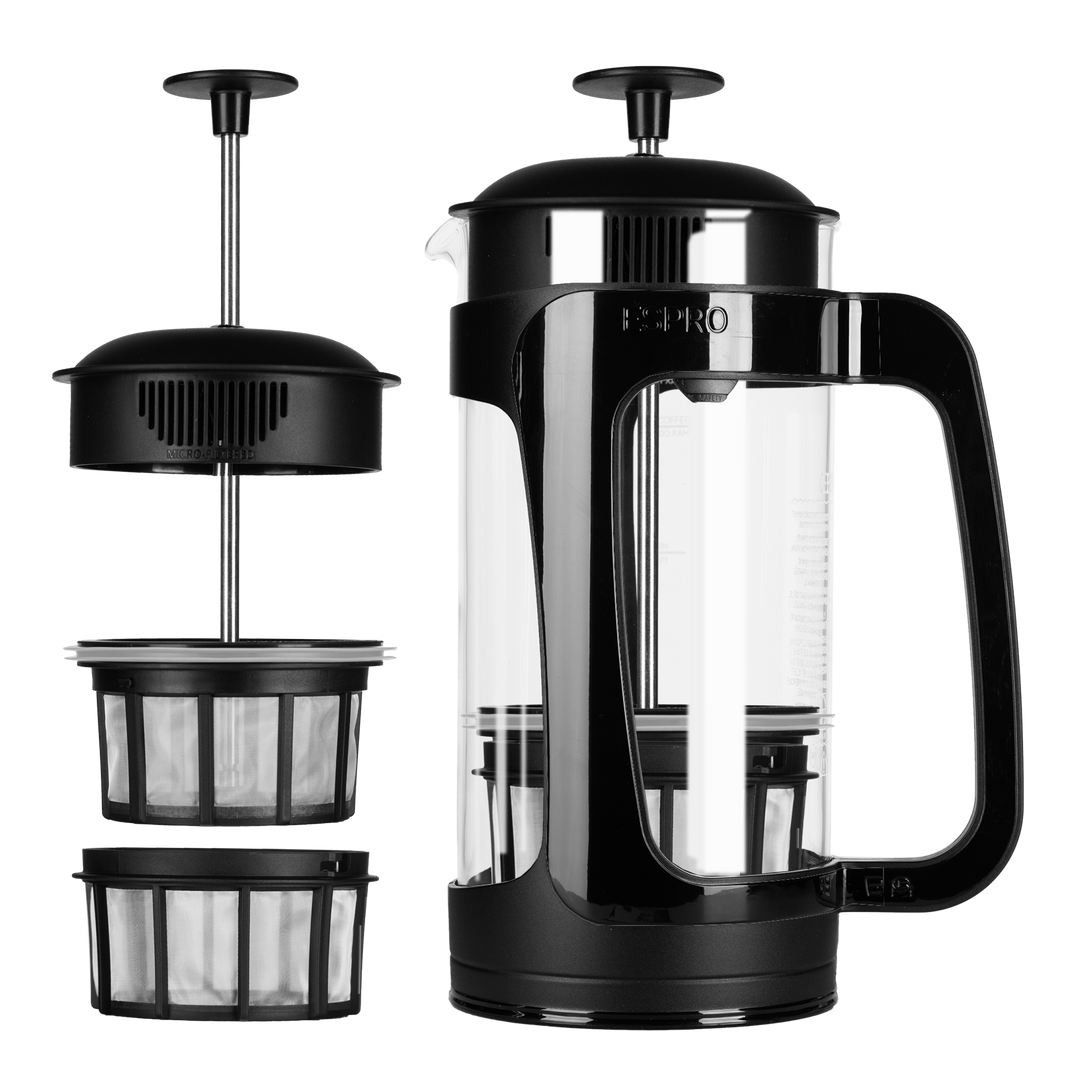 Coffee Press (often called the French Press) - Len's Coffee LLC