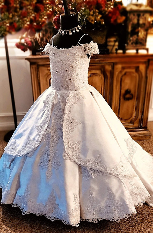 royal blue gown for reception