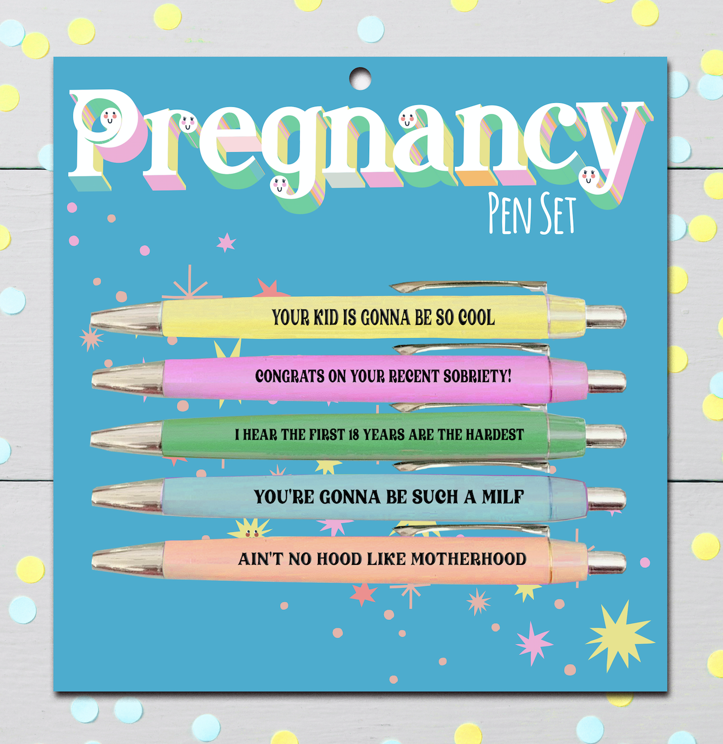 FUN CLUB - Pregnancy Pen Set