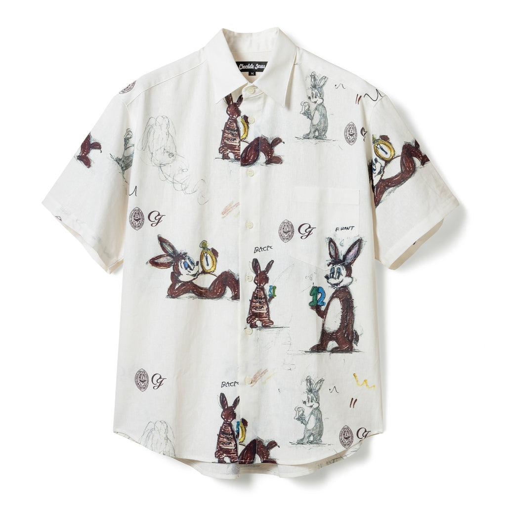 BAL / ALOHA BLOSSOM Volcano Rayon Shirt – Chocolate Jesus