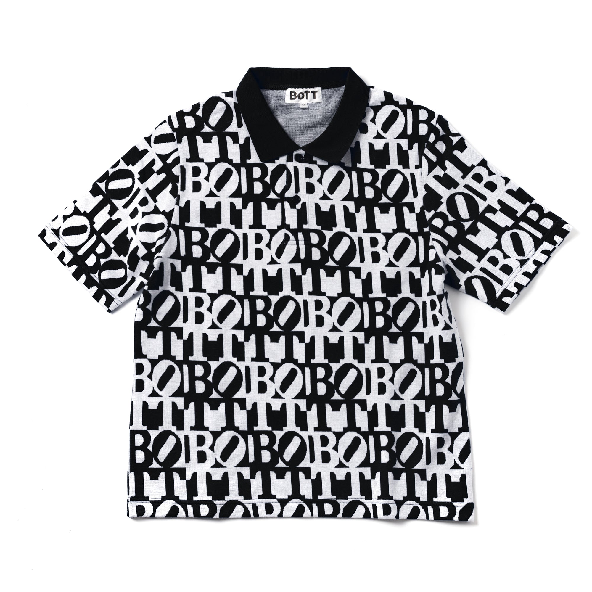 ○手数料無料!! BoTT Logo Polo Jacquard ボット ポロシャツ veme.fi