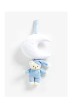 Load image into Gallery viewer, Mothercare Blue Bedtime Bear Musical Pull
