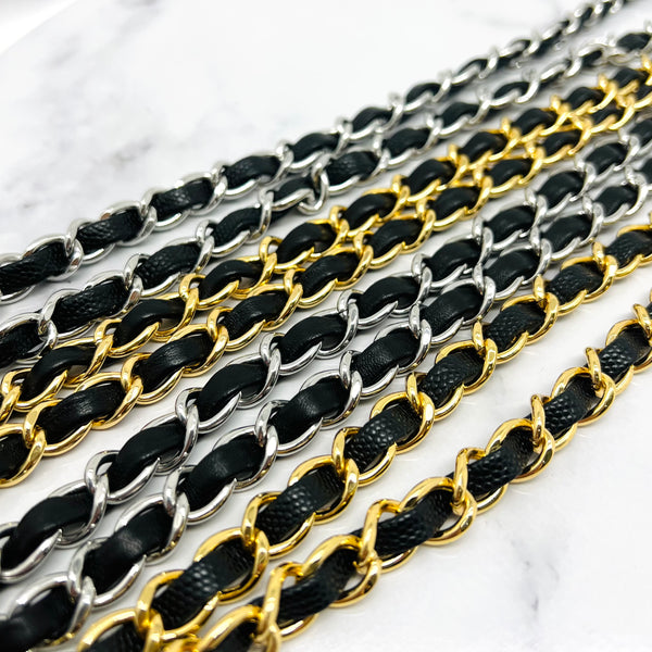 High Quality Interwoven Leather Chain Strap- WOC Size – Doria Products