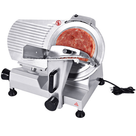 7.5 Inch Blade Electric Meat Slicer Cheese Deli Meat Food Cutter - Costway