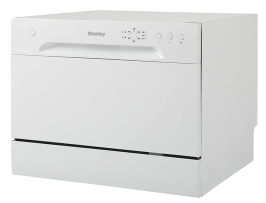 Danby 22 Silver 6-Place Setting Portable Countertop Dishwasher - DDW6 –  Kitchen Oasis