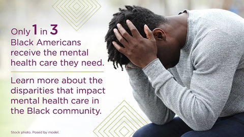 Only 1 in 3 Black Americans receive the mental health care they need