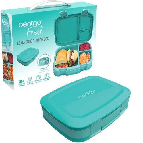 Bentgo Modern 4 Compartment Bento Style Leak-Resistant Lunch Box - Mint  Green