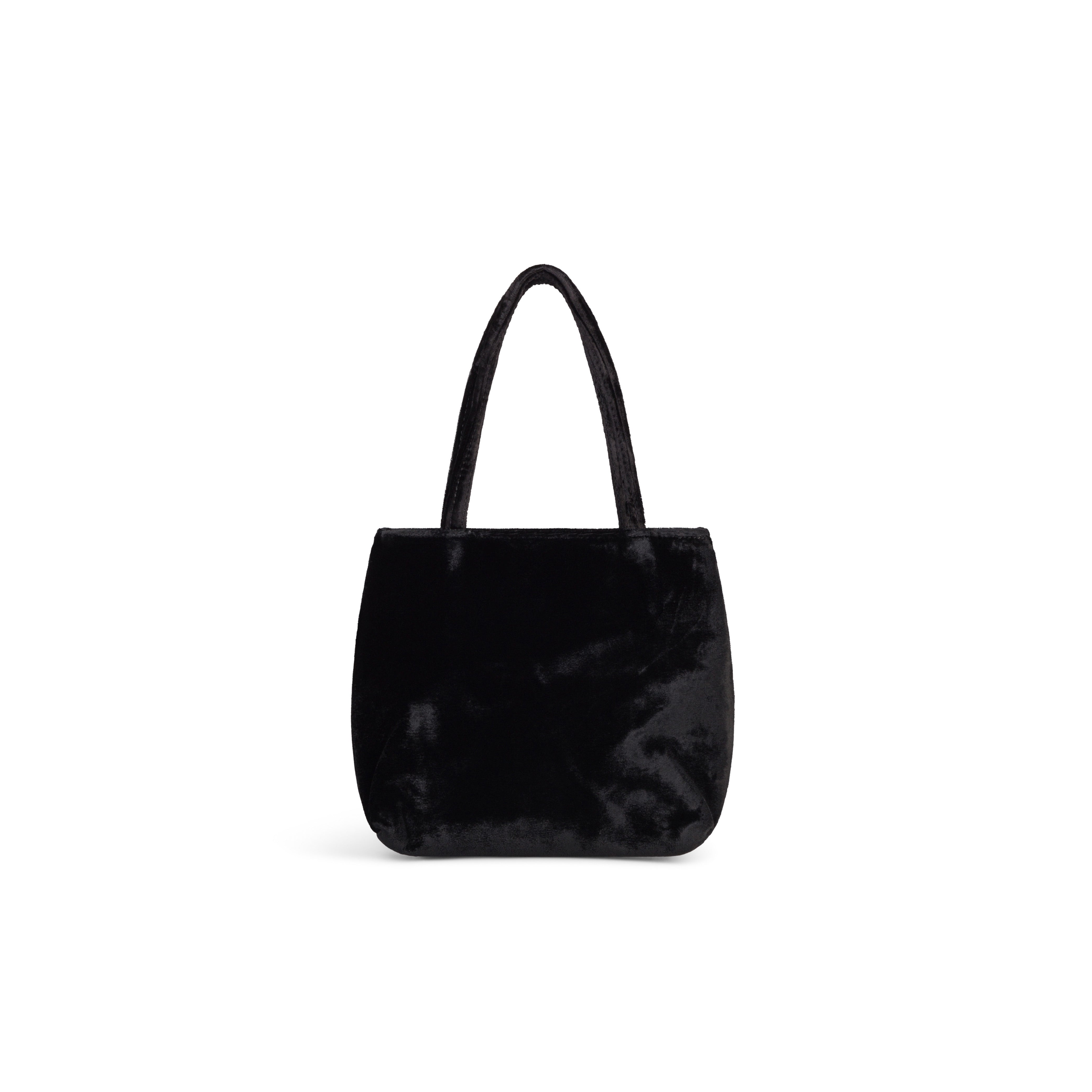 Black Velvet Silk Sling Bag