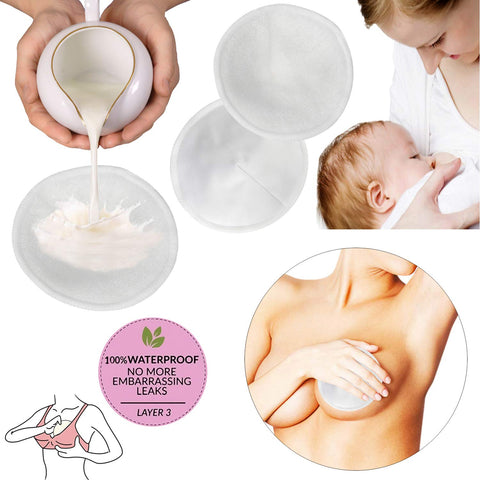 Moon Disposable Bamboo Maternity/Nursing Breast Pads, Nipple